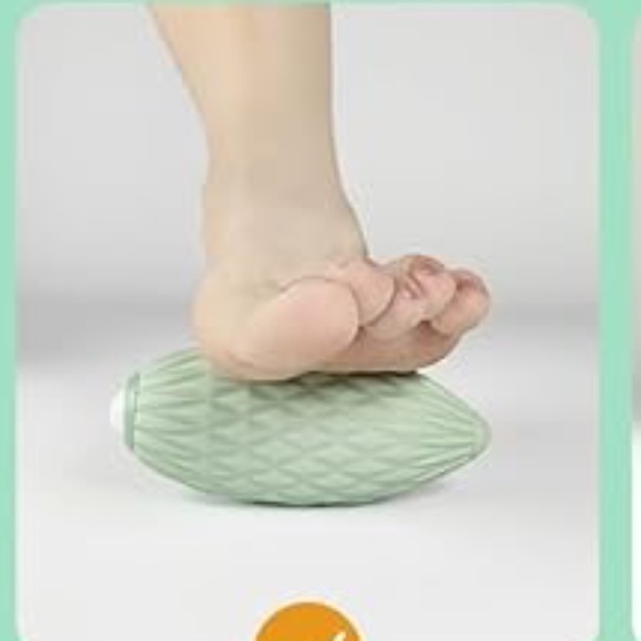 Oval Rolling Massage Ball Myofacial Massage Roller Ball Ergonomic Fascia Roller - Picture 7 of 7